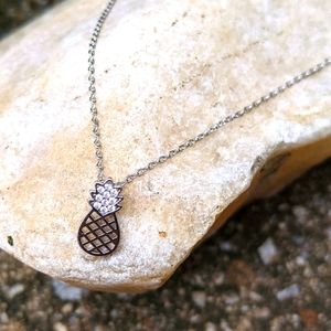 Dainty Pineapple Necklace